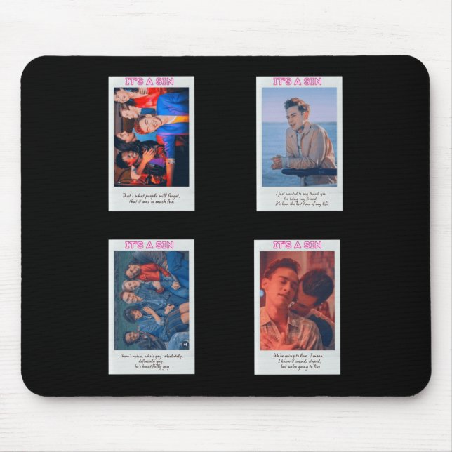 Its A Sin Set T  Mouse Pad (Front)