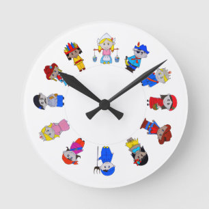 It's a small world round clock