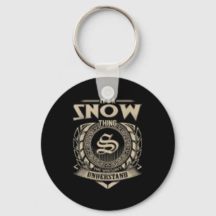 Its A Snow Thing You Wouldnt Understand Name Vin Key Ring