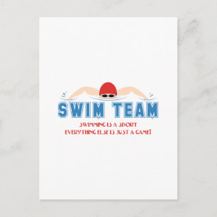 Its A Sport Postcard