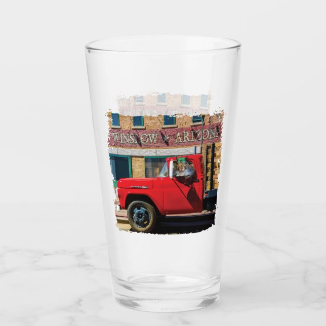 It's A Squirrel, My Lord Glass (Front)