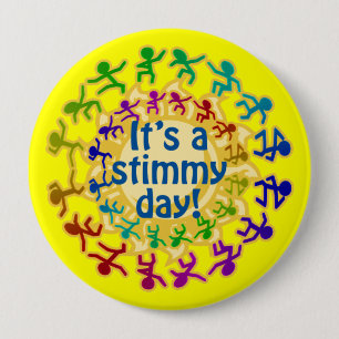 It's a Stimmy Day 10 Cm Round Badge