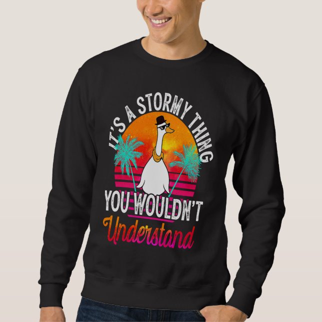 It's A Stormy Thing You Wouldn't Understand  Storm Sweatshirt (Front)