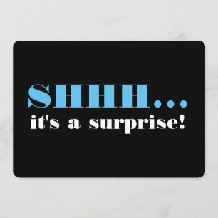 It's a Surprise Birthday Party Invitation
