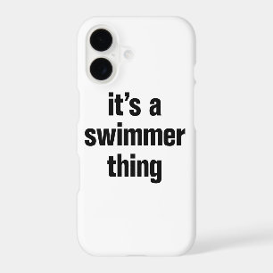 its a swimmer thing