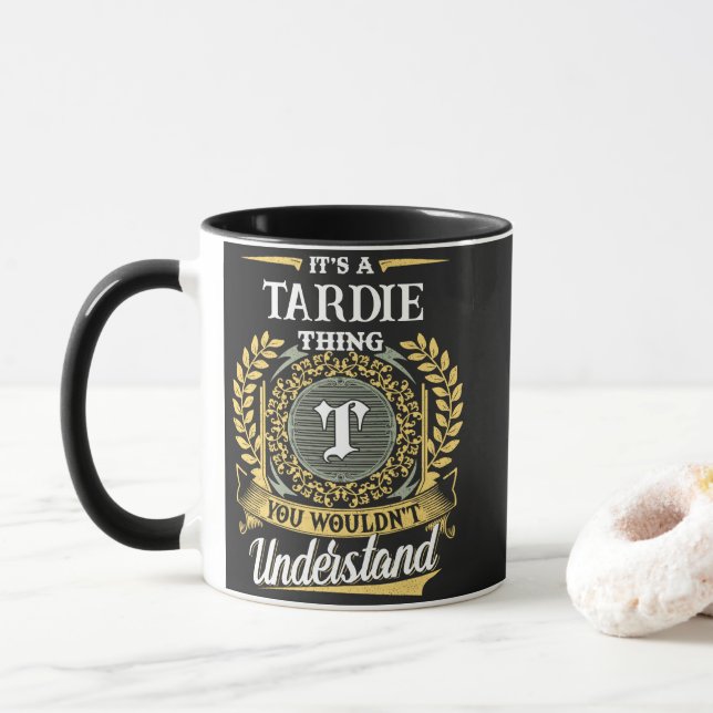 It's a TARDIE Thing You Wouldn't Understand Mug (With Donut)