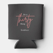 its a thirty thing 30th birthday elegant stylish
