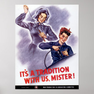 It's a Tradition with Us, Mister! Poster