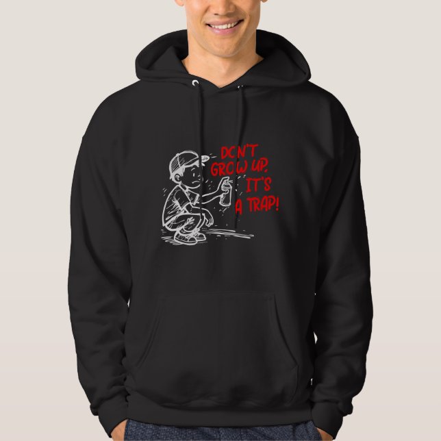 It's a trap hoodie (Front)