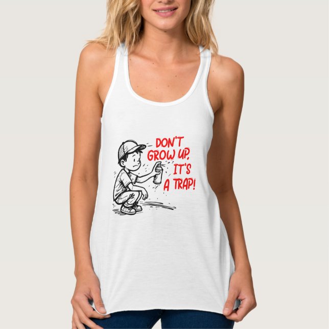 It's a trap singlet (Front)