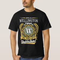 It's A Wellington Thing You Couldn't Understand