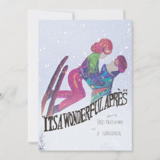 It's a Wonderful Apres Holiday Card