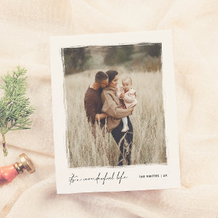 It's a Wonderful Life Christmas Photo Holiday