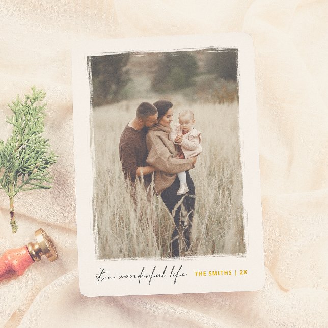 It's a Wonderful Life | Elegant Christmas Photo (Creator Uploaded)