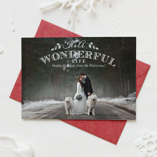 It's a Wonderful Life   Holiday Photo Card