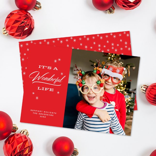 It's A Wonderful Life | Holiday Photo Cards (Creator Uploaded)