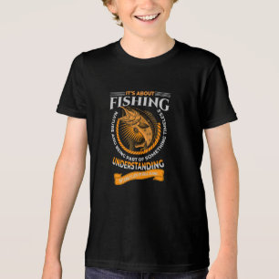 It's About Fishing and Understanding Tri-Blend Shirt