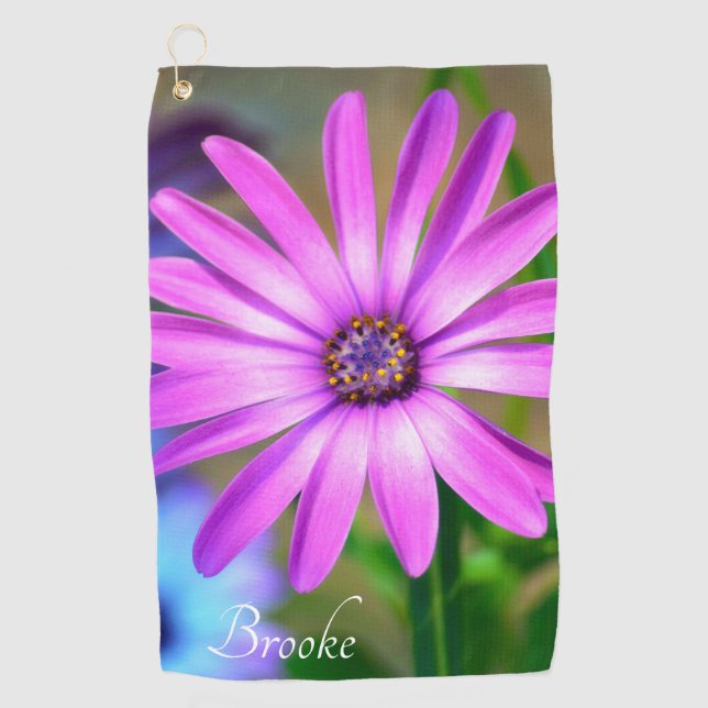 It's About Me Personalised Golf Towel (Front)