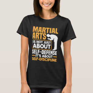 It's About Self Discipline Karate Jiu Jitsu T-Shirt