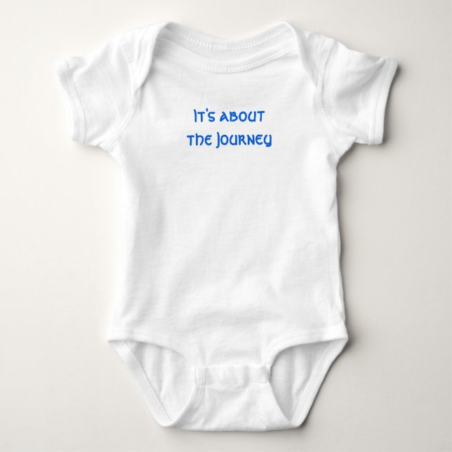 It's about the Journey Baby Bodysuit (Front)