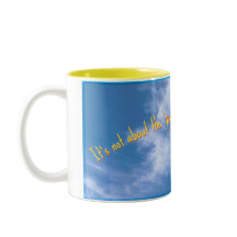 It's about the journey, Mug