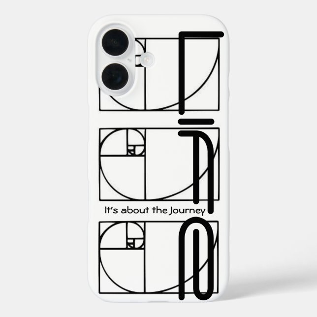 It's about the Journey sacred geometry Case-Mate iPhone Case (Back)