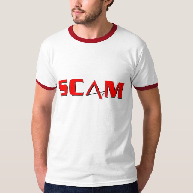 Its all a SCAM T-Shirt (Front)