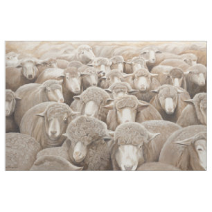 "It's All About Ewe" Sheep Fabric
