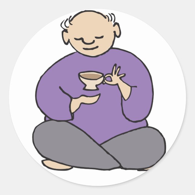 It's All About Fred Classic Round Sticker (Front)