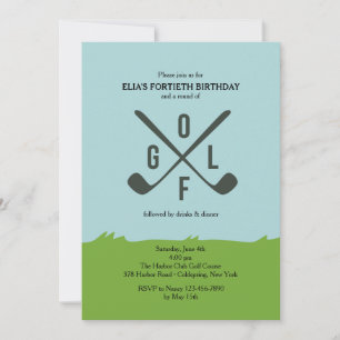 It's All About Golf Invitation