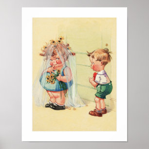It's all about Love Valentine's Day Gift Art Print