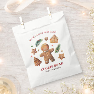 It's All About That Bake Cookie Swap  Favour Bags