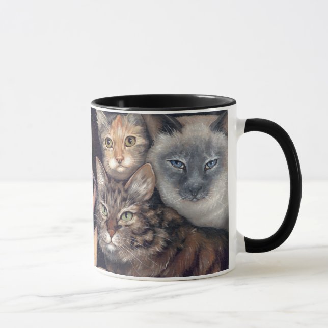 "It's All About the Cats" Mug (Right)