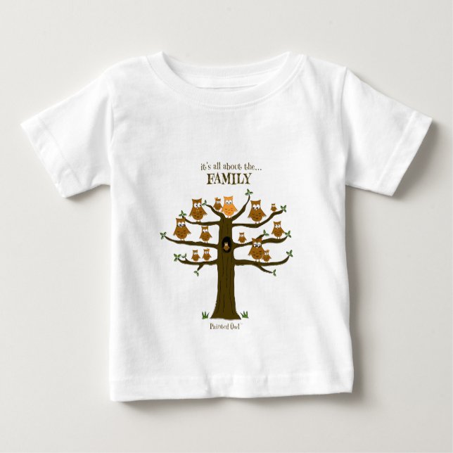 It's All About the Family Baby T-Shirt (Front)