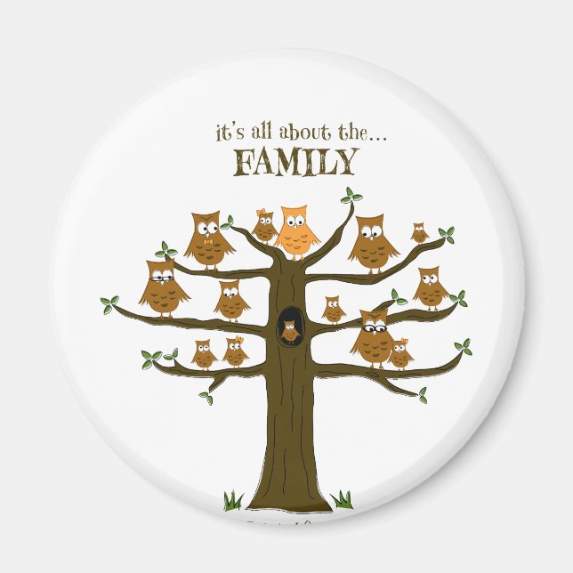 It's All About the Family Magnet (Front)