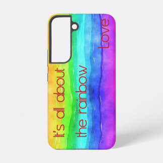 It's All About The Rainbow Love 03 Samsung Galaxy Case
