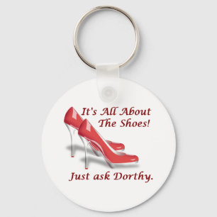 It's all about the shoes key ring