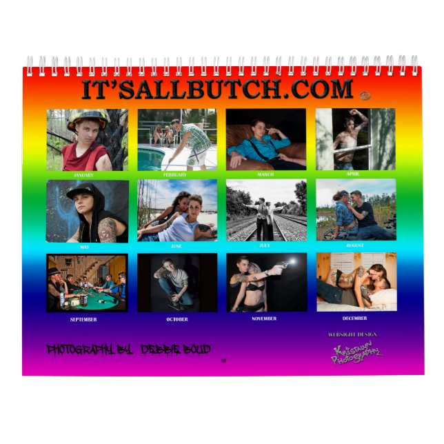 IT'S ALL BUTCH "TORIE" EDITION CALENDAR (Back)