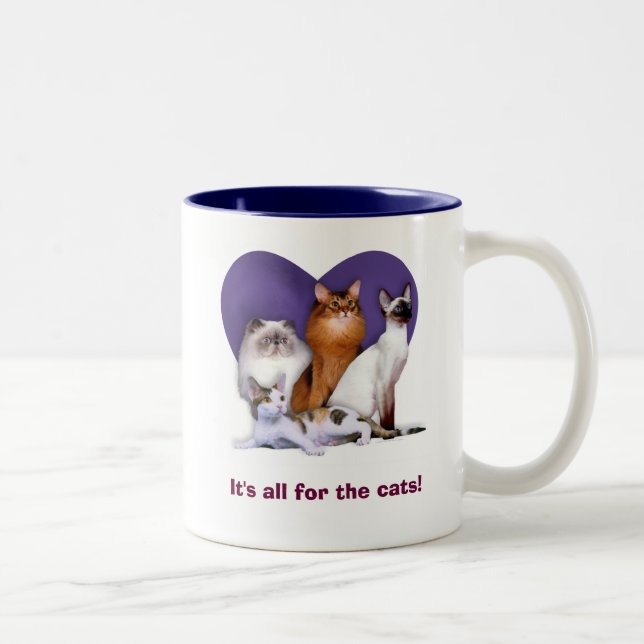 It's all for the Cats! Mug (Right)