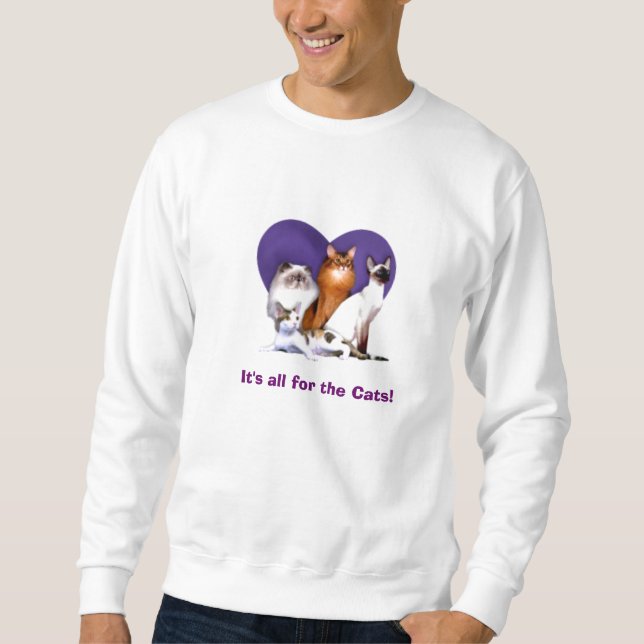 It's all for the Cats! Shirts of all kinds! (Front)