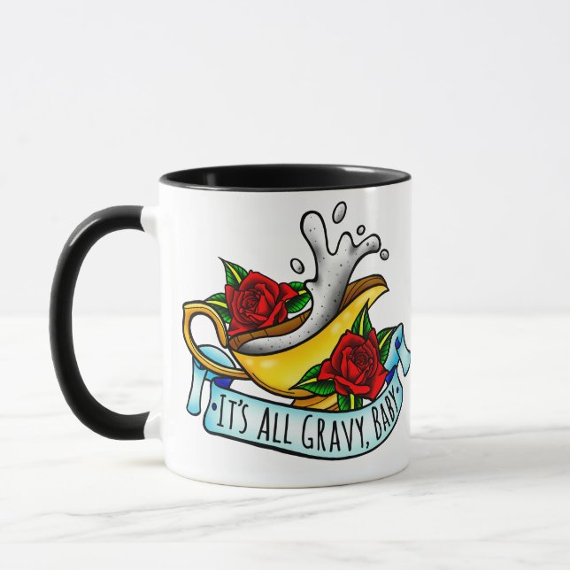 It's All Gravy, Baby Mug (Left)
