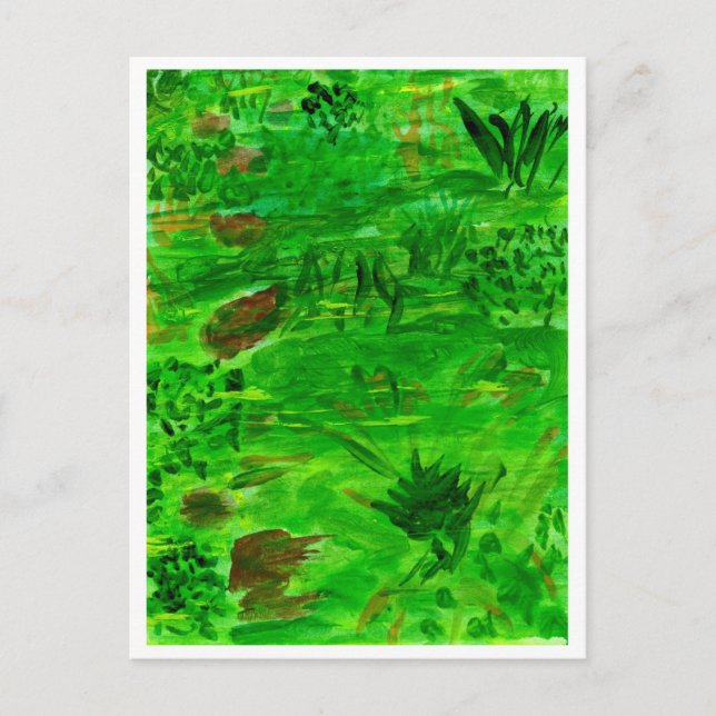 It's all green postcard (Front)