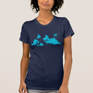 It's All Relative world map tee shirt
