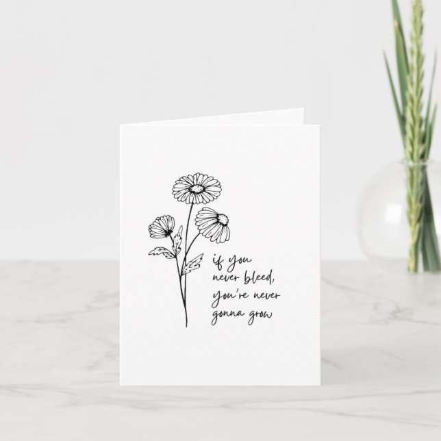 It's Alright Now Card (Front)