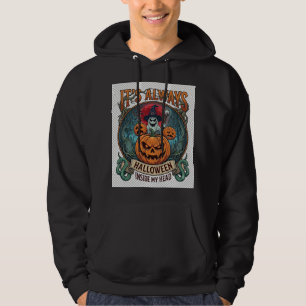 Its Always Halloween Inside Head Pumpkin Ghost Sna Hoodie