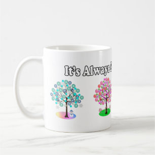 It's Always Pickleball Season - Four Seasons Tree Coffee Mug