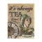 "It's always tea time" Mad Hatter Dictionary Art