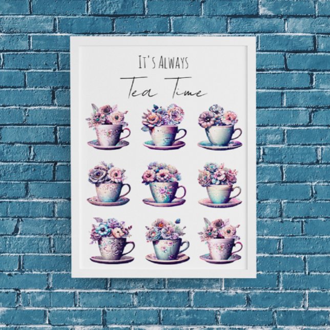 It's Always Tea Time  Poster (Creator Uploaded)