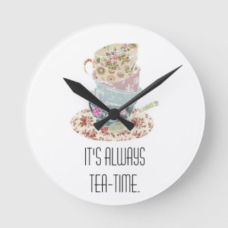 It's always tea-time - Wall Clock