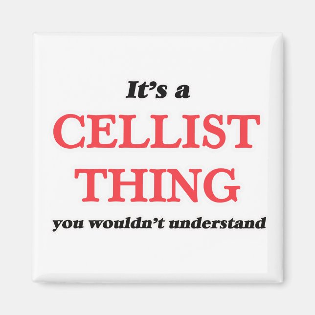 It's and Cellist thing, you wouldn't understand Magnet (Front)